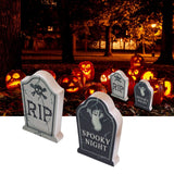 Halloween Tombstone Halloween Tombstone Yard Decoration for Halloween Party Graveyard and Outdoor Lawn - Extra Image