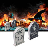 Halloween Tombstone Halloween Tombstone Yard Decoration for Halloween Party Graveyard and Outdoor Lawn - Extra Image