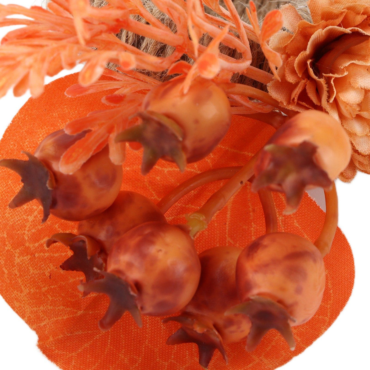 2Pcs Innovative Napkin Ring Decorative Simulation Flower Napkin Holder for Wedding BirthdayLeaves Flowers