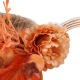 2Pcs Innovative Napkin Ring Decorative Simulation Flower Napkin Holder for Wedding BirthdayLeaves Flowers - Extra Image
