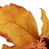 2Pcs Innovative Napkin Ring Decorative Simulation Flower Napkin Holder for Wedding BirthdayMaple Pine Cone - Extra Image