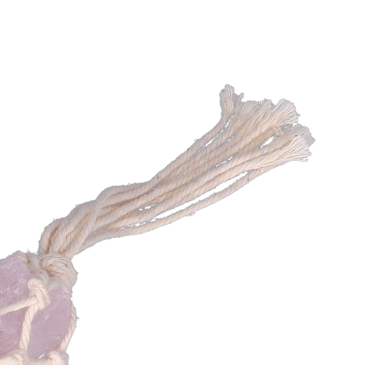 5pcs Necklace Cord Empty Stone Holder Rope Replacement Adjustable Quartz Crystal Pendant Cord for DIY Jewelry MakingLight Pink