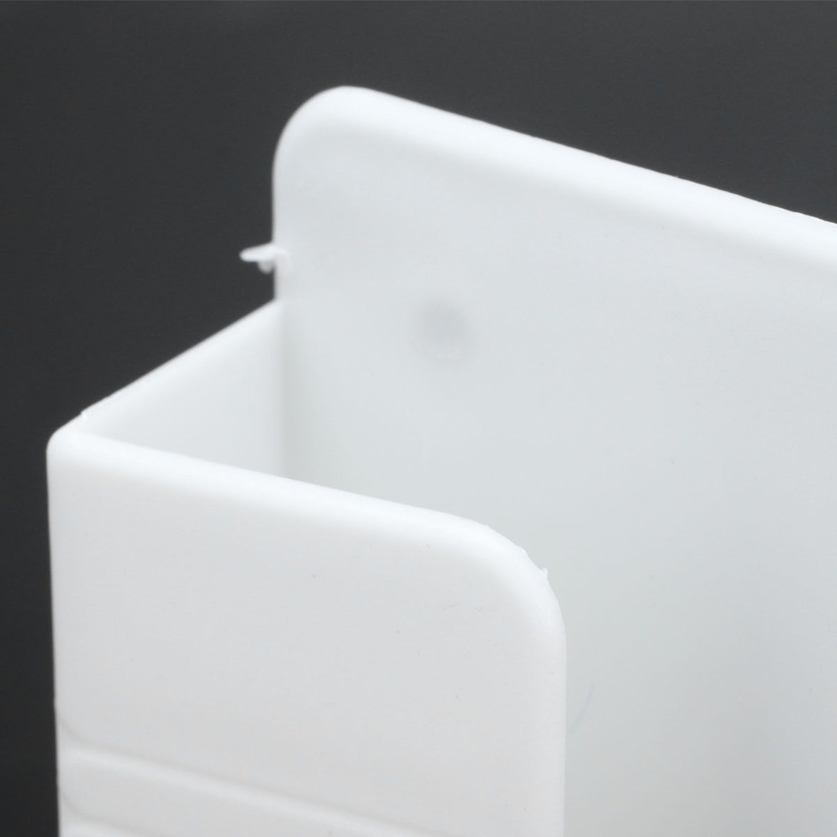 6Pcs Wall Mount Phone Holder Universal Adhesive Mobile Phone Charging Stand for Home Bedroom BathroomWhite