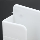 6Pcs Wall Mount Phone Holder Universal Adhesive Mobile Phone Charging Stand for Home Bedroom BathroomWhite
