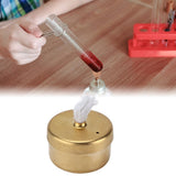 Mini Copper Burning Light Stirling Engine Steam Engine Model Ethanol Burner Lamp for Tea Coffee Boiling - Extra Image