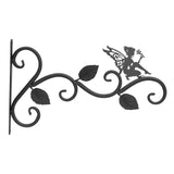 Hanging Plants Bracket Wrought Iron Wall Planter Hook Flower Pots Hanger for Living Room Balcony - Extra Image
