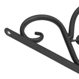 Hanging Plants Bracket Wrought Iron Wall Planter Hook Flower Pots Hanger for Living Room Balcony
