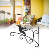 Decorative Hanging Plants Bracket Wall Mounted Plant Hanger for Gardening Living Room - Extra Image