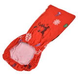 Polyurethane Fiber Christmas Chair Cover Stretchy Anti Folding Stretchable Dining Chair Cover for Party Holiday Home Christmas Snowflakes - Extra Image