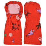 Polyurethane Fiber Christmas Chair Cover Stretchy Anti Folding Stretchable Dining Chair Cover for Party Holiday Home Christmas Snowflakes - Extra Image