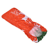 Polyurethane Fiber Christmas Chair Cover Stretchy Anti Folding Stretchable Dining Chair Cover for Party Holiday Home Christmas Fawn
