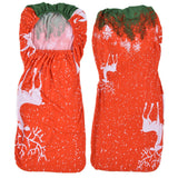 Polyurethane Fiber Christmas Chair Cover Stretchy Anti Folding Stretchable Dining Chair Cover for Party Holiday Home Christmas Fawn - Extra Image