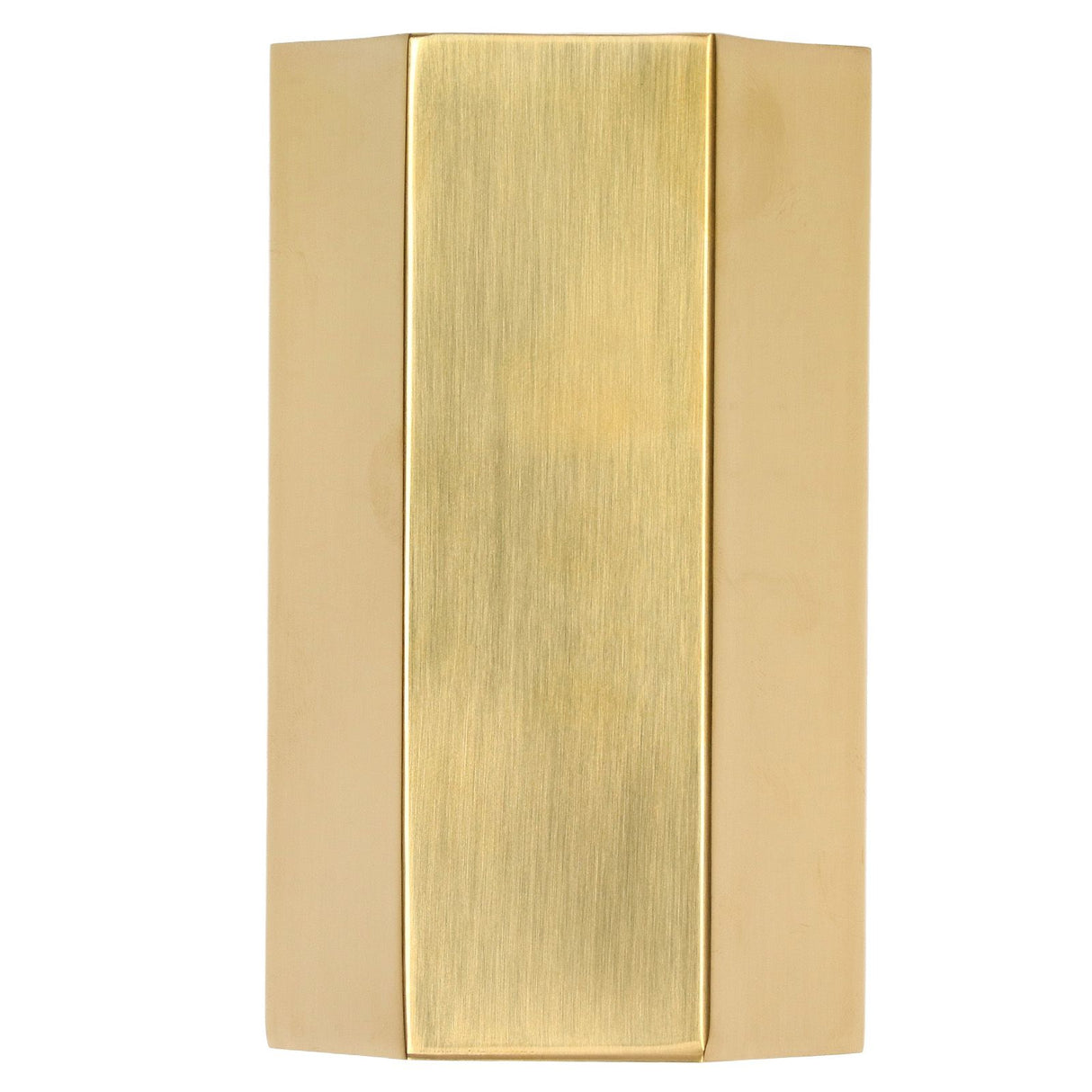 Pen Holder Hex Stainless Steel Gold Electroplating Durable Glossy Corrosion Resistant Wide Application Pencil Holder