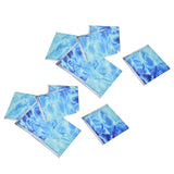 2Set 3D Bathtub Sticker Waterproof Antislip Bath Tub Sticker Self Adhesive PVC Tile Decal for Swimming Pool