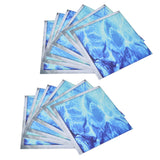2Set 3D Bathtub Sticker Waterproof Antislip Bath Tub Sticker Self Adhesive PVC Tile Decal for Swimming Pool