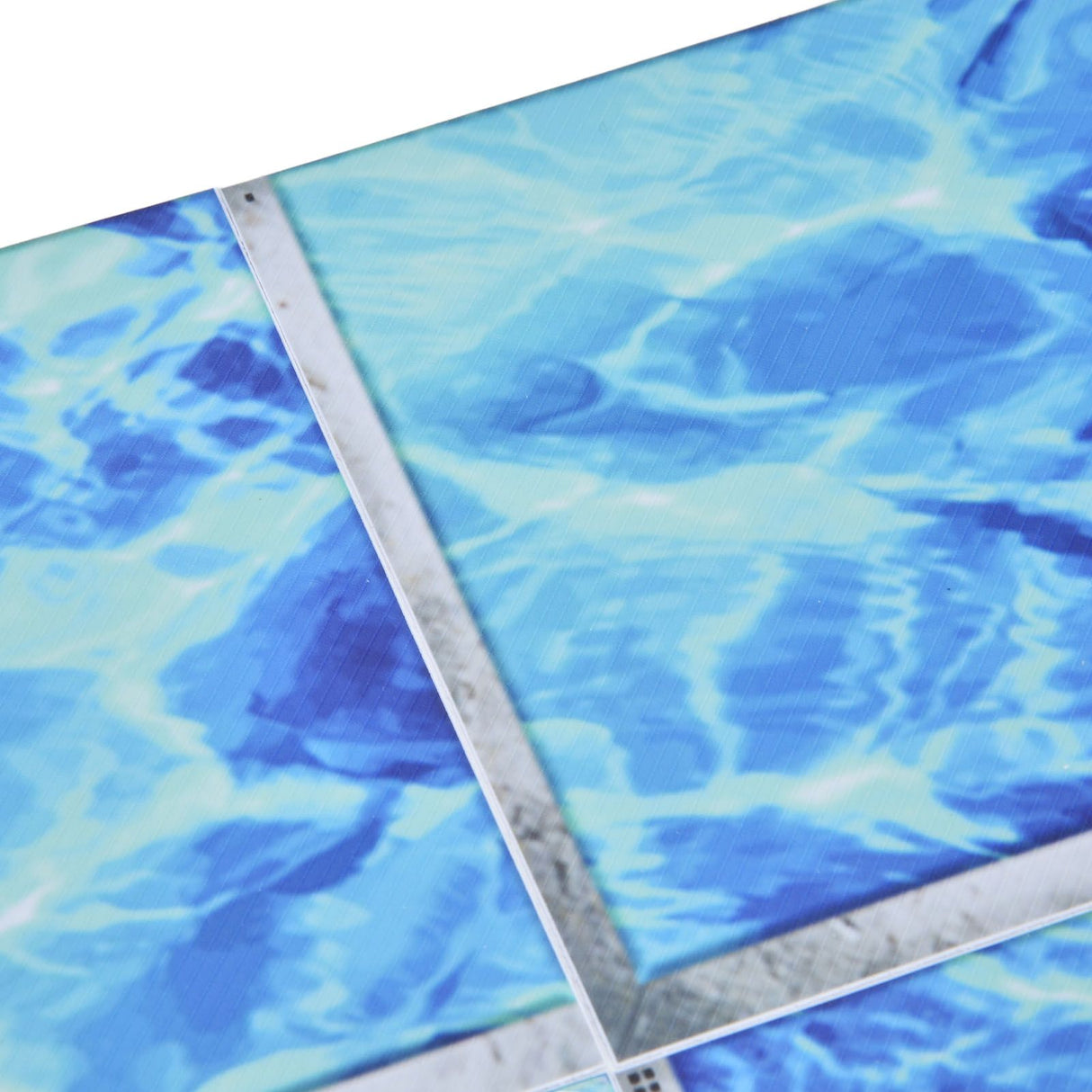 2Set 3D Bathtub Sticker Waterproof Antislip Bath Tub Sticker Self Adhesive PVC Tile Decal for Swimming Pool