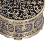 Incense Holder Burner Copper Aroma Burner Home Decoration Ornament for Indoor Temple - Extra Image