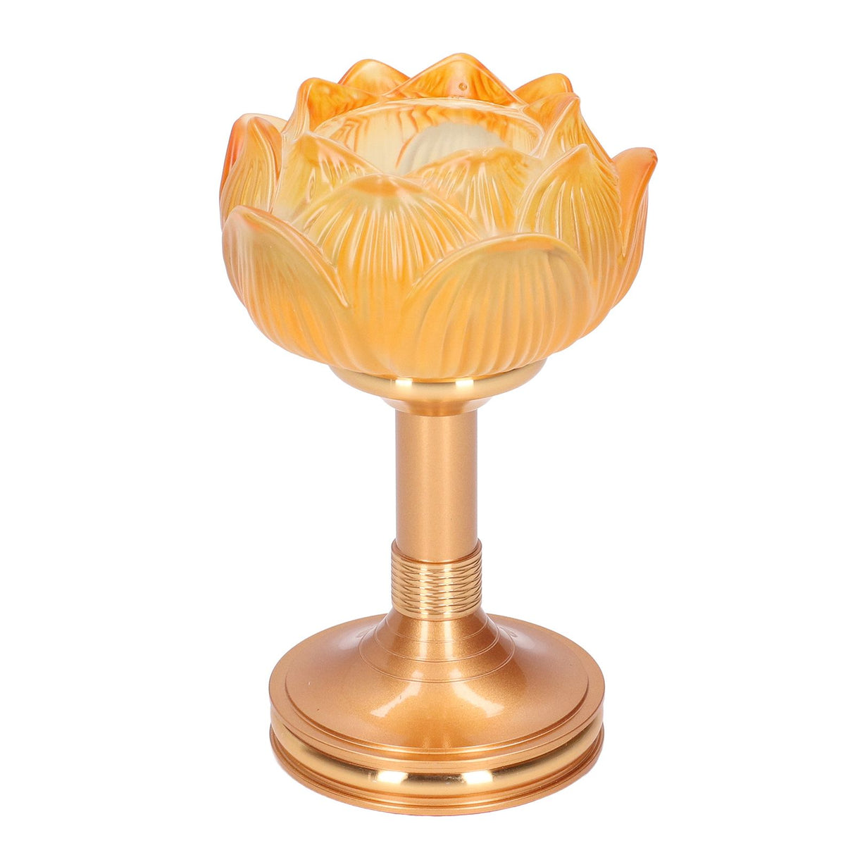 Buddhist Lotus Light Good Stability Elegant Fashion Exquisitely Made Buddhist Lamp for Kitchen Living Room