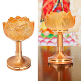 Buddhist Lotus Light Good Stability Elegant Fashion Exquisitely Made Buddhist Lamp for Kitchen Living Room