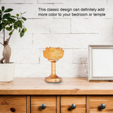 Buddhist Lotus Light Good Stability Elegant Fashion Exquisitely Made Buddhist Lamp for Kitchen Living Room - Extra Image
