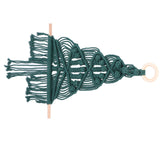 Tassel Tapestry Hand Woven Pendant Bedroom Wall Hanging Tapestry for Hosuehold Decoration