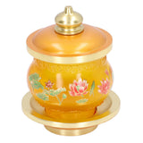 Buddhism Water Supply Cup Home Buddha Worship Family Tribute Holy Supplies Coloured Glaze Small