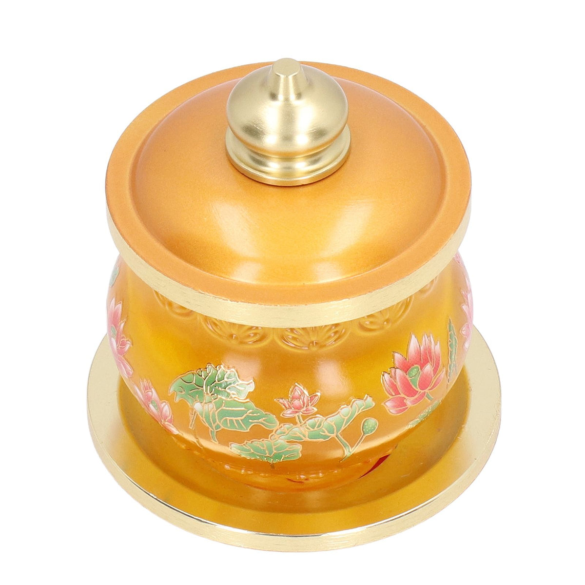 Buddhism Water Supply Cup Home Buddha Worship Family Tribute Holy Supplies Coloured Glaze Small