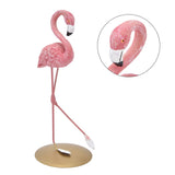 Pink Flamingo Statue Ornaments Resin Figurine Home Decoration Accessories for Living Room Bedroom Study - Extra Image