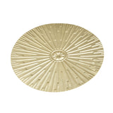Iron Wall Medallion Raised Grain European Style Unique Design Irregular Metal Disc Wall Decor for Home Decoration Gifts