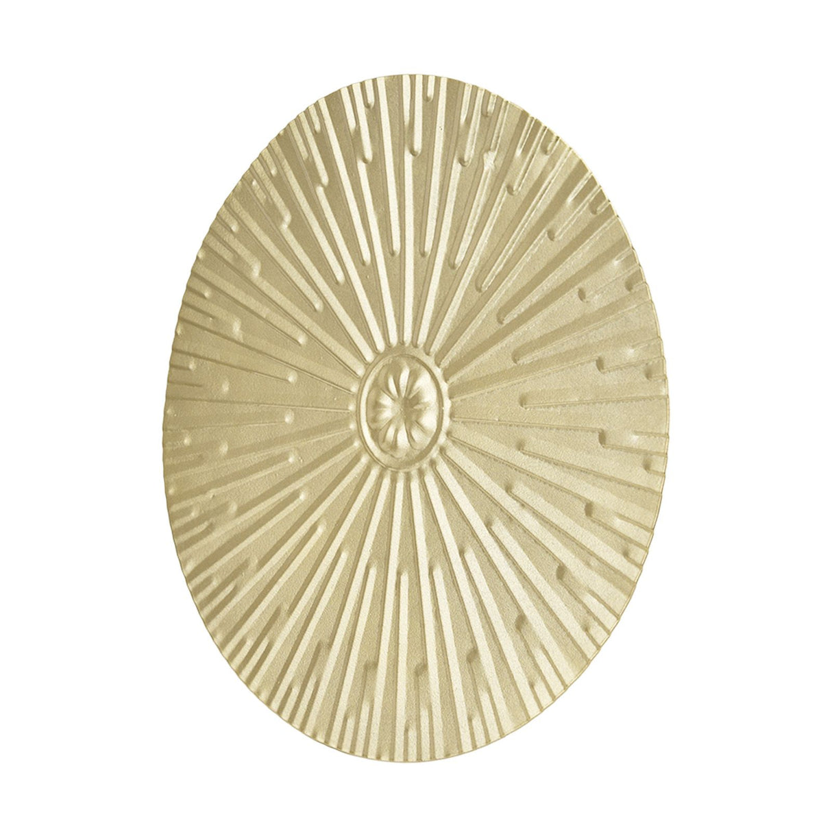 Iron Wall Medallion Raised Grain European Style Unique Design Irregular Metal Disc Wall Decor for Home Decoration Gifts