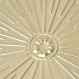 Iron Wall Medallion Raised Grain European Style Unique Design Irregular Metal Disc Wall Decor for Home Decoration Gifts