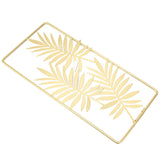 Metal Leaf Wall Decor Golden Nordic Style Elegant Ambience Sturdy Durable Wear Resistant Metal Wall Decor - Low Angle