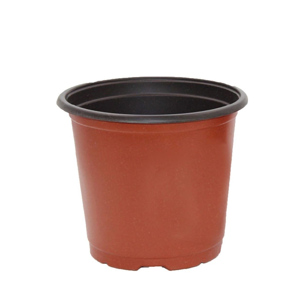 Thickened Plastic Plant Nursery Pot 2 Color Seedling Pot Flower Plant Container for Garden BalconyCaliber 130mm / 5.1in