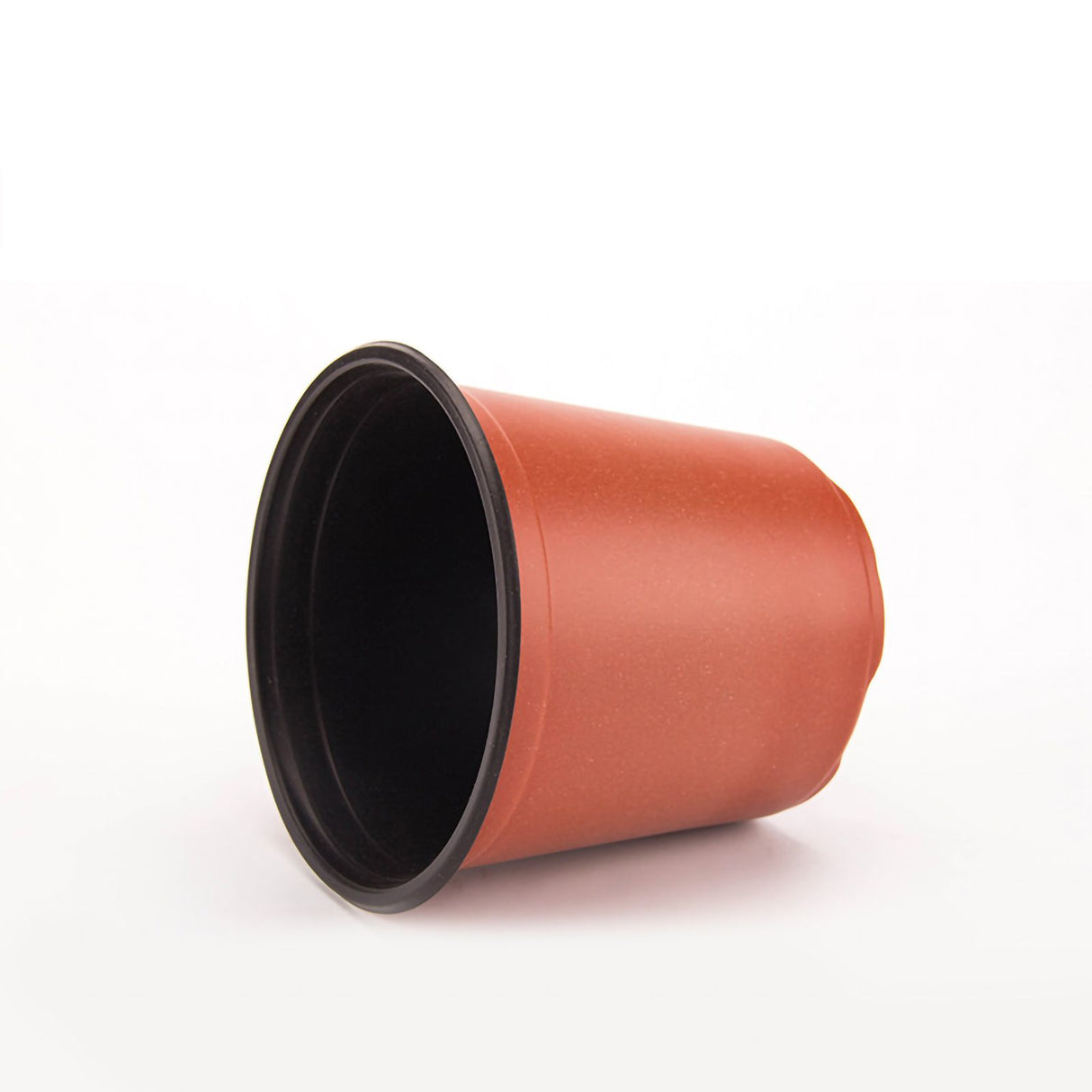 Thickened Plastic Plant Nursery Pot 2 Color Seedling Pot Flower Plant Container for Garden BalconyCaliber 130mm / 5.1in