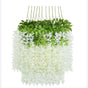 12Pcs Wisteria Vines Delicate Texture Natural Colors Durable Elegant Style Flower Vines