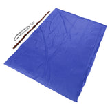 100x280cm Elastic Kid Swing Hammock Indoor Children Swing Bed for Home OutdoorDark Blue - Side View