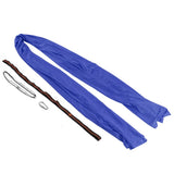 100x280cm Elastic Kid Swing Hammock Indoor Children Swing Bed for Home OutdoorDark Blue - Close-Up Angle