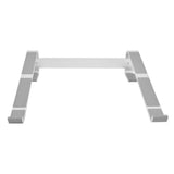 Universal Laptop Stand Heat Dissipation Aluminum Alloy Ergonomic Design Computer Riser Shelf Silver