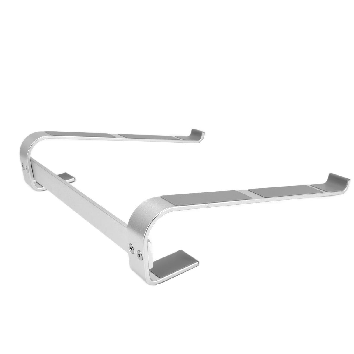 Universal Laptop Stand Heat Dissipation Aluminum Alloy Ergonomic Design Computer Riser Shelf Silver
