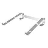 Universal Laptop Stand Heat Dissipation Aluminum Alloy Ergonomic Design Computer Riser Shelf Silver