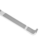 Universal Laptop Stand Heat Dissipation Aluminum Alloy Ergonomic Design Computer Riser Shelf Silver - Extra Image