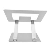 Laptop Stand Collapsible Portable Aluminium Alloy Notebook Support Computer Riser Stand Silver Computer Cooling Holder
