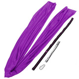 Therapy Swing Elastic Indoor and Outdoor Cuddle Hammock for Autism ADHD and Sensory Processing DisorderPurple - 45-Degree Angle