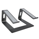 Aluminum Alloy Laptop Stand Portable Computer Stand Riser Desktop Metal Base Cooling Bracket Space Grey