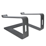 Aluminum Alloy Laptop Stand Portable Computer Stand Riser Desktop Metal Base Cooling Bracket Space Grey