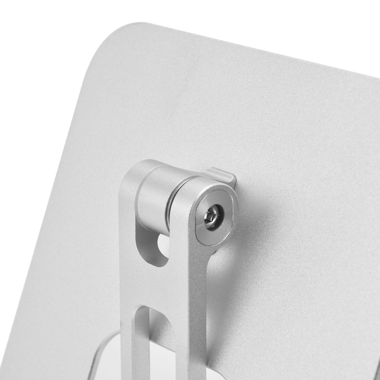 Adjustable Tablet Stand Holder Aluminium Alloy Portable Foldable Desktop Mobile Phone Stand Silver