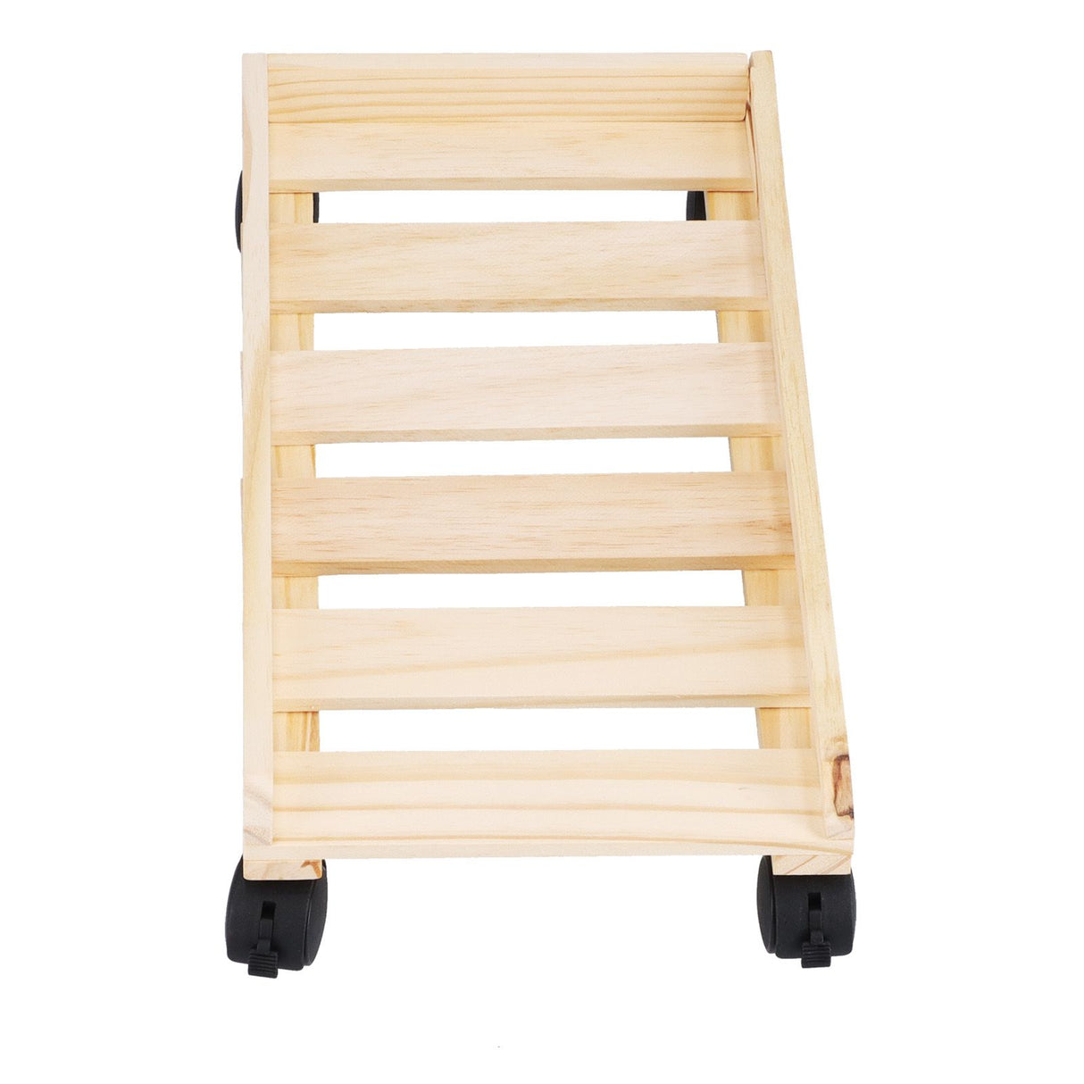 Mobile Computer Host Bracket Wooden CPU Stand with Good Heat Dissipation Performance for Office and Home
