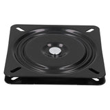 Seat Swivel Turntable Bearing Full Bead Durable Multifunctional Stable Sturdy Square Swivel Plate for Bar Car - Rear View