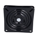 7in Chair Turntable Base Automatic Rebound Stool Rotating Base Turntable Hardwares for Home Bar Office - Rear View