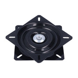 Turntable Bearing 360 Degree Rotation Strong Bearing Capacity Easily Use Install Stool Plate Base for Bar Home Office - Top-Down View
